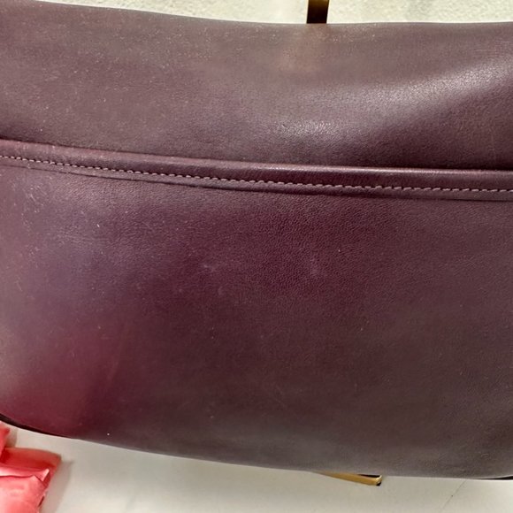 Almost Vintage Coach City Bag Purple (aka Eggplant) Style Number 9790 - Picture 7 of 14